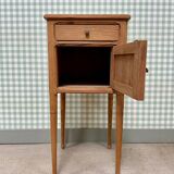 Bedside table with marble top (refurbished)
