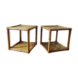 paire de tables de chevet