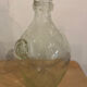 Signed Biot bubble glass bottle