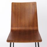 Set of 6 Plywood Vintage Chairs 1960s - German Design