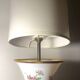 Baccarat Lampe Opaline peint main