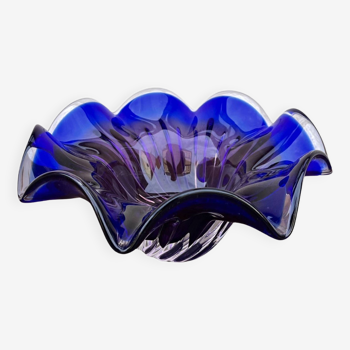 Large Bowl, designed by J. Hospodka, Chribska Sklarna, Czechoslovakia, 1960s.