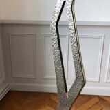 Lampadaire en fer forgé martelé vers 1940
