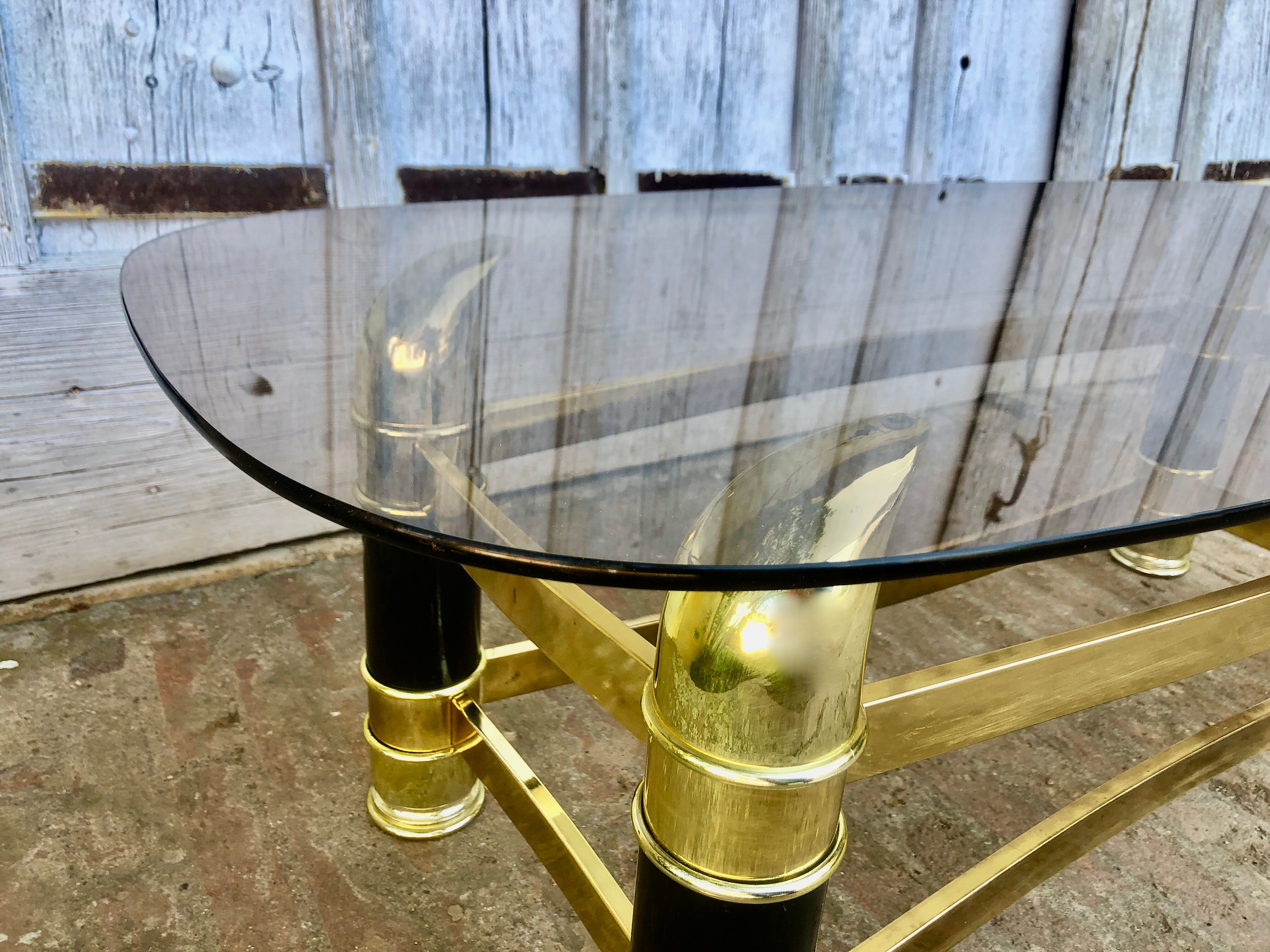 Hollywood regency coffee table