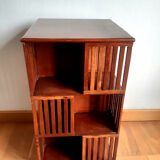 Danish teak revolving library 1960