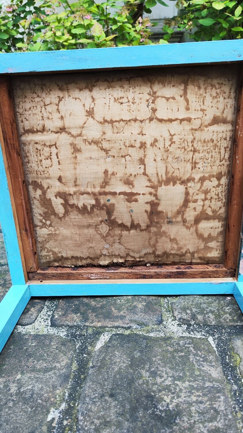 Armchair by Paul Poiret, Martine workshop edition, Georges Lepape decor - 1920