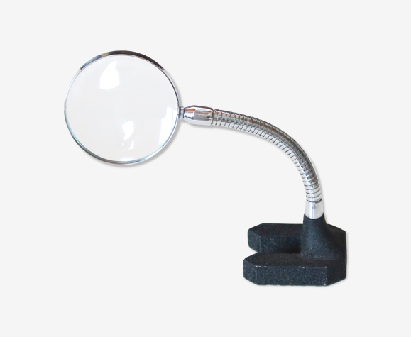 Loupe sur pied, bras articulés, années 50