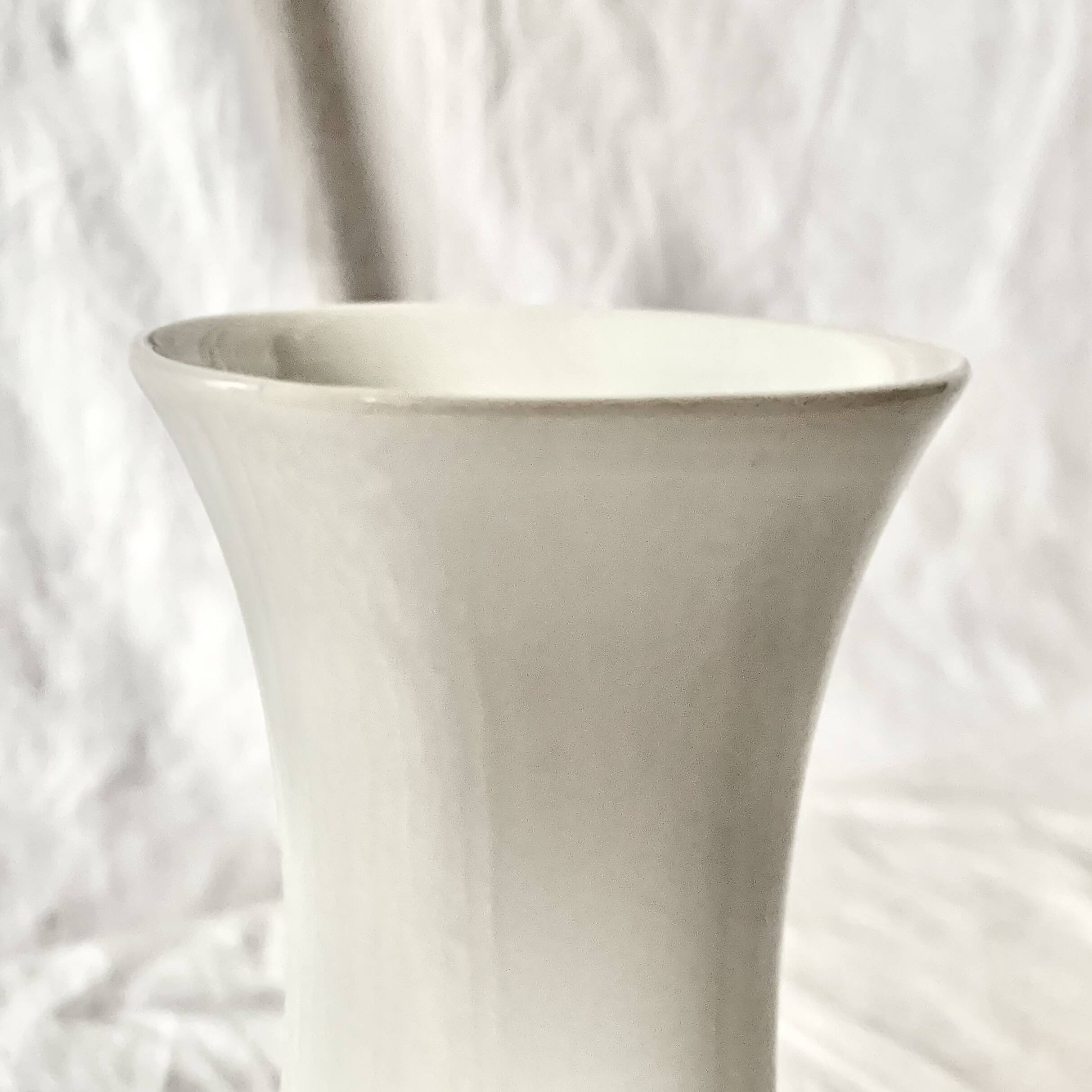 Vintage white vase Thomas Germany