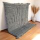 Light grey wool Berber rug size 150 x 250 cm