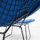 Diamond Armchair & Hocker by Harry Bertoia for Knoll
