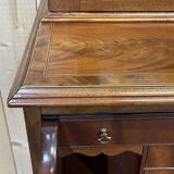 Nineteenth-century English mahogany scriban