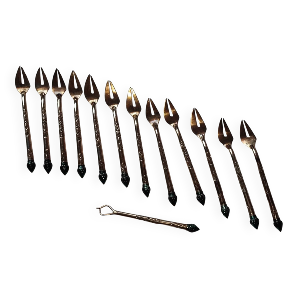 Ensemble de cuillères à huîtres