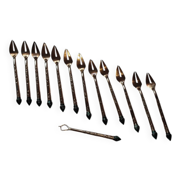 Ensemble de cuillères à huîtres