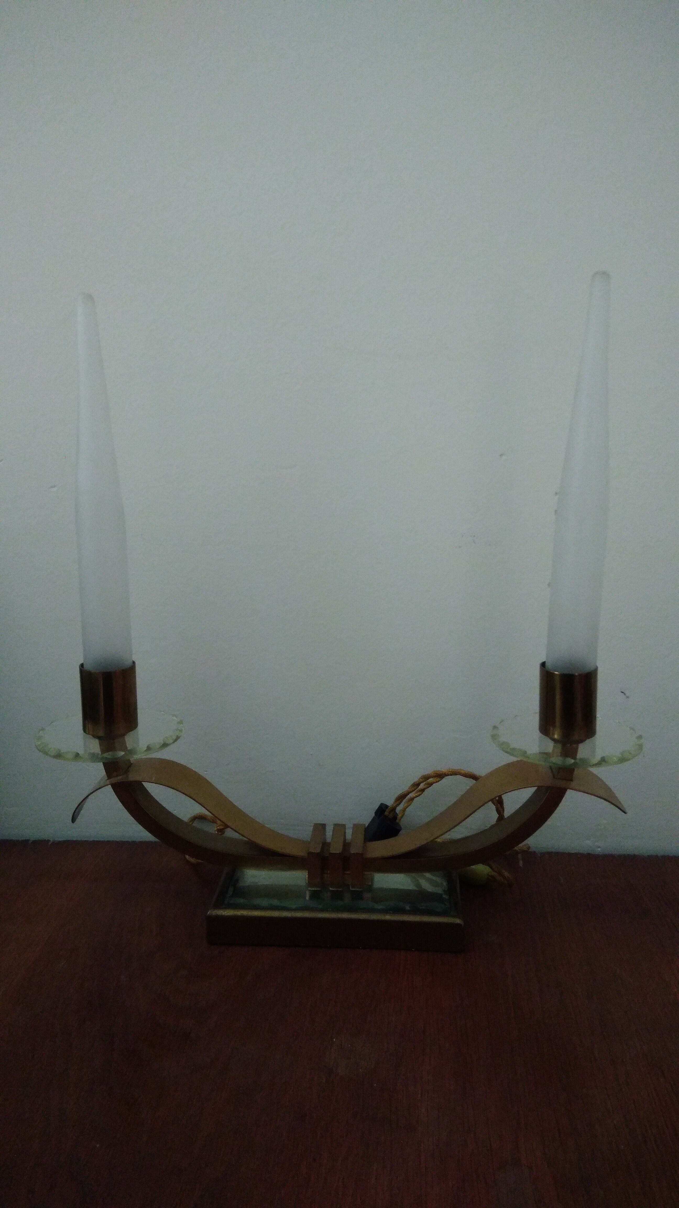 Lamp office or atmosphere of the 1950s to double torches