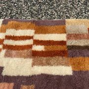 Multicoloured Moroccan Mrirt rug 300x200 cm – abstract geometric pattern