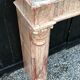 Louis XVI style marble mantel