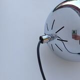 Silver pendant lamp from the 1970s, Staff Leuchten, Germany