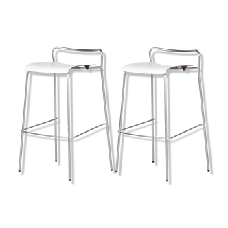 Set des années 2000 de 2 tabourets de bar « Chip B » par Antti Kotilainen pour Piiroinen, Finlande