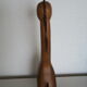 Toy wood giraffe vintage scandinavian teak 1960-70