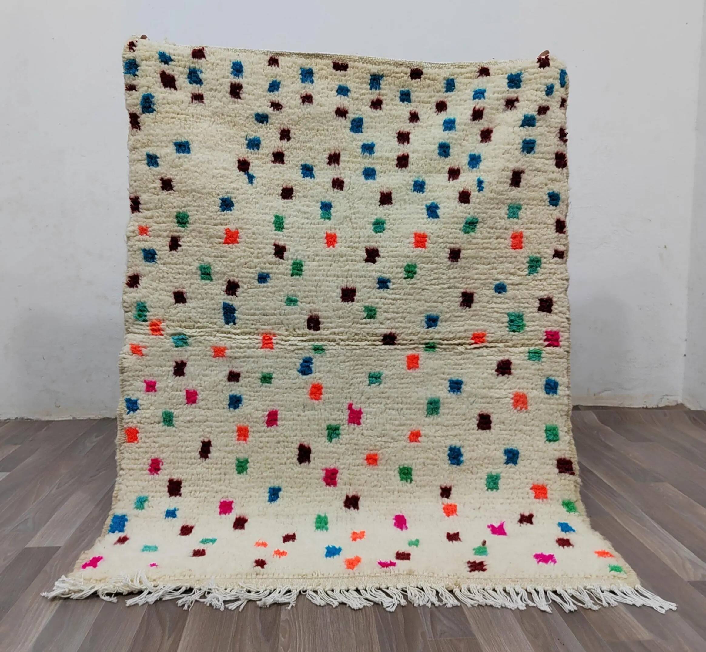 Handmade Moroccan rug 3 x 2 m