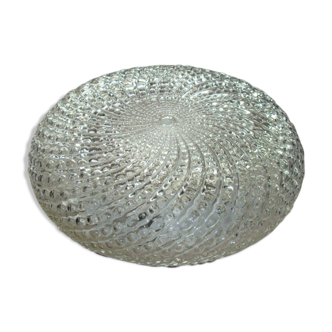 Round glass cap