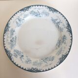 Plat rond en faïence