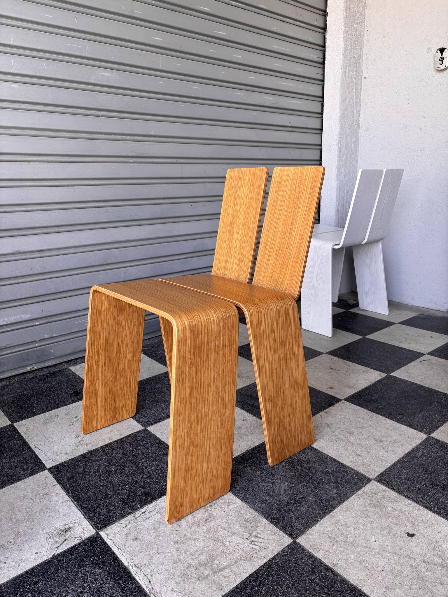 Set de 6 chaises au design danois Kibisi