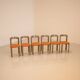 6 chairs by Bruno Rey for Dietiker 70's