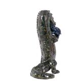 Valérie Courtet. Crocodile carrying hippos. Contemporary.