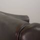 De Sede DS47 Extendable Brown Sadle Leather Loveseat Sofa. Switzerland, 70s