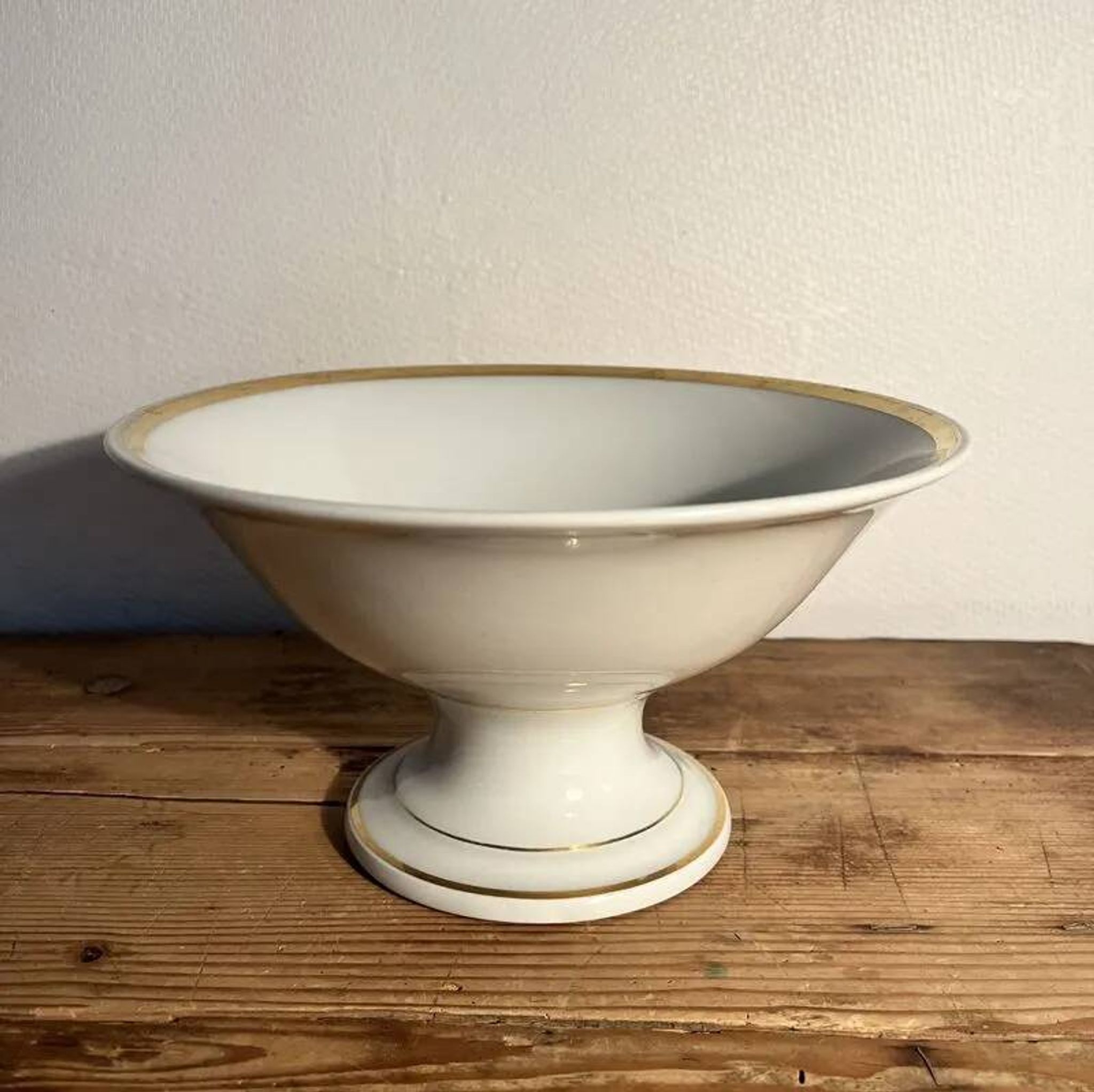 Antique porcelain compote