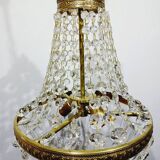 2-light hot air balloon chandelier