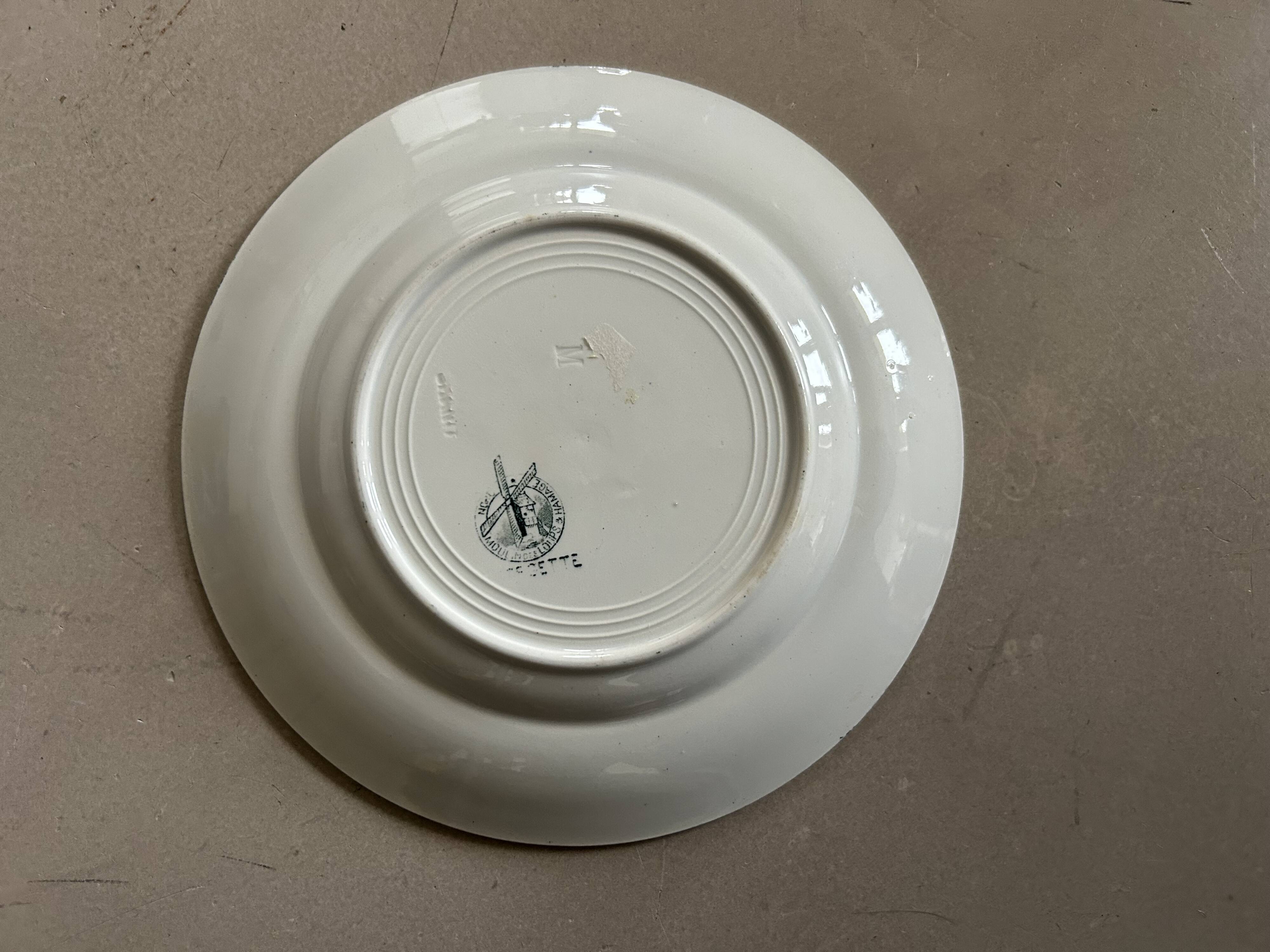 Iron earth plate Moulin des Loups Hamage
