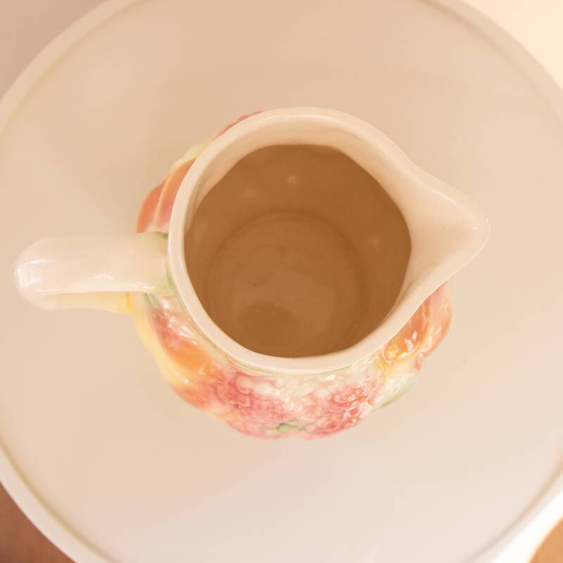 Slush carafe with fruit decoration signed Salins