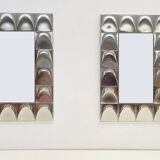 Pair of architectural mirrors by all in all studio