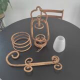Rope wall lamp
