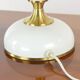 Space Age table lamp in metal and glass by Napako, Czechoslovakia, 1970s