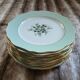 10 antique flat plates "Saint Tropez"
