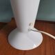 Pair of Peill & Putzler mushroom lamps in white opaline