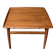 Table basse carrée en teck par Grete Jalk pour Glostrup Danemark années 1960.