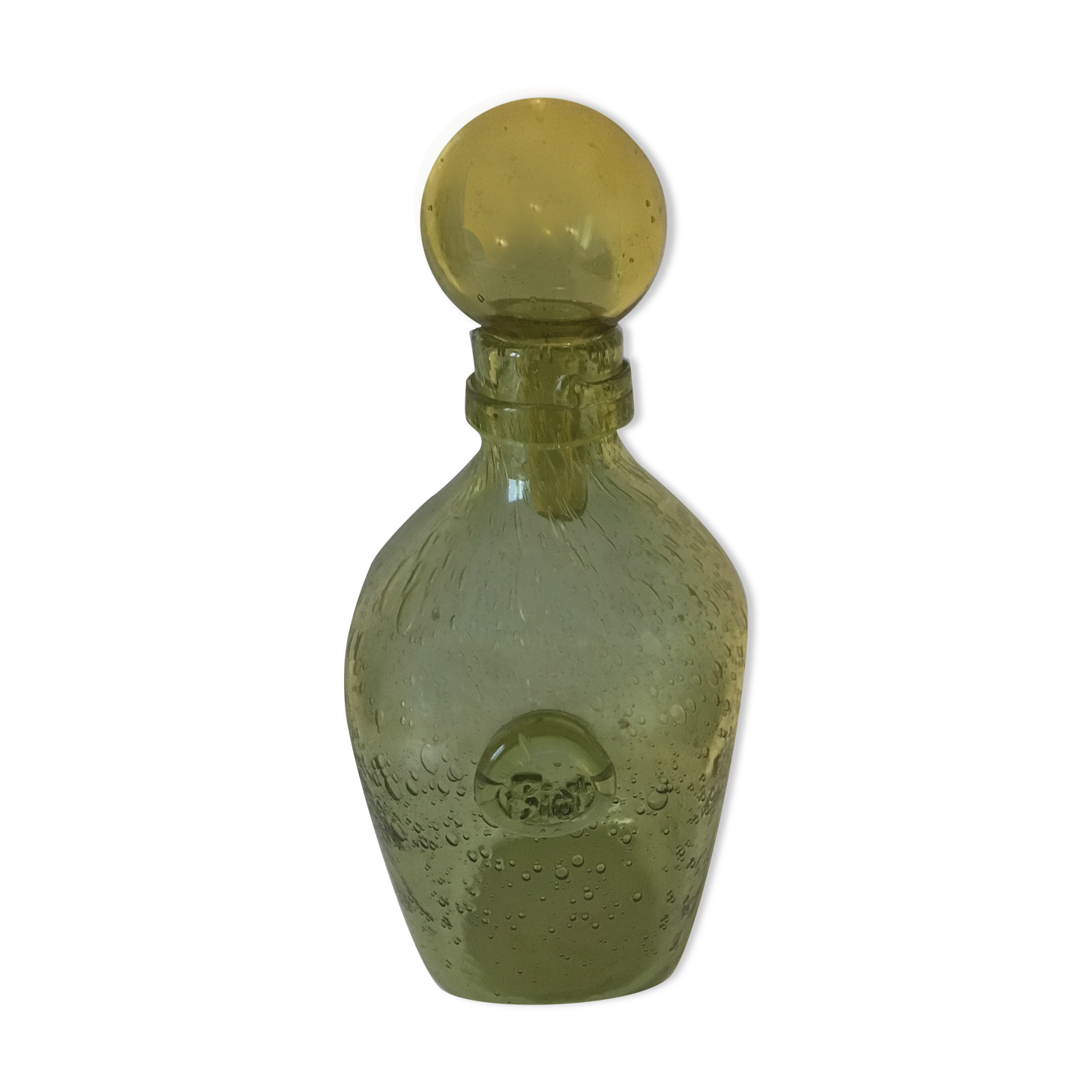 Bottle Biot glass bubble