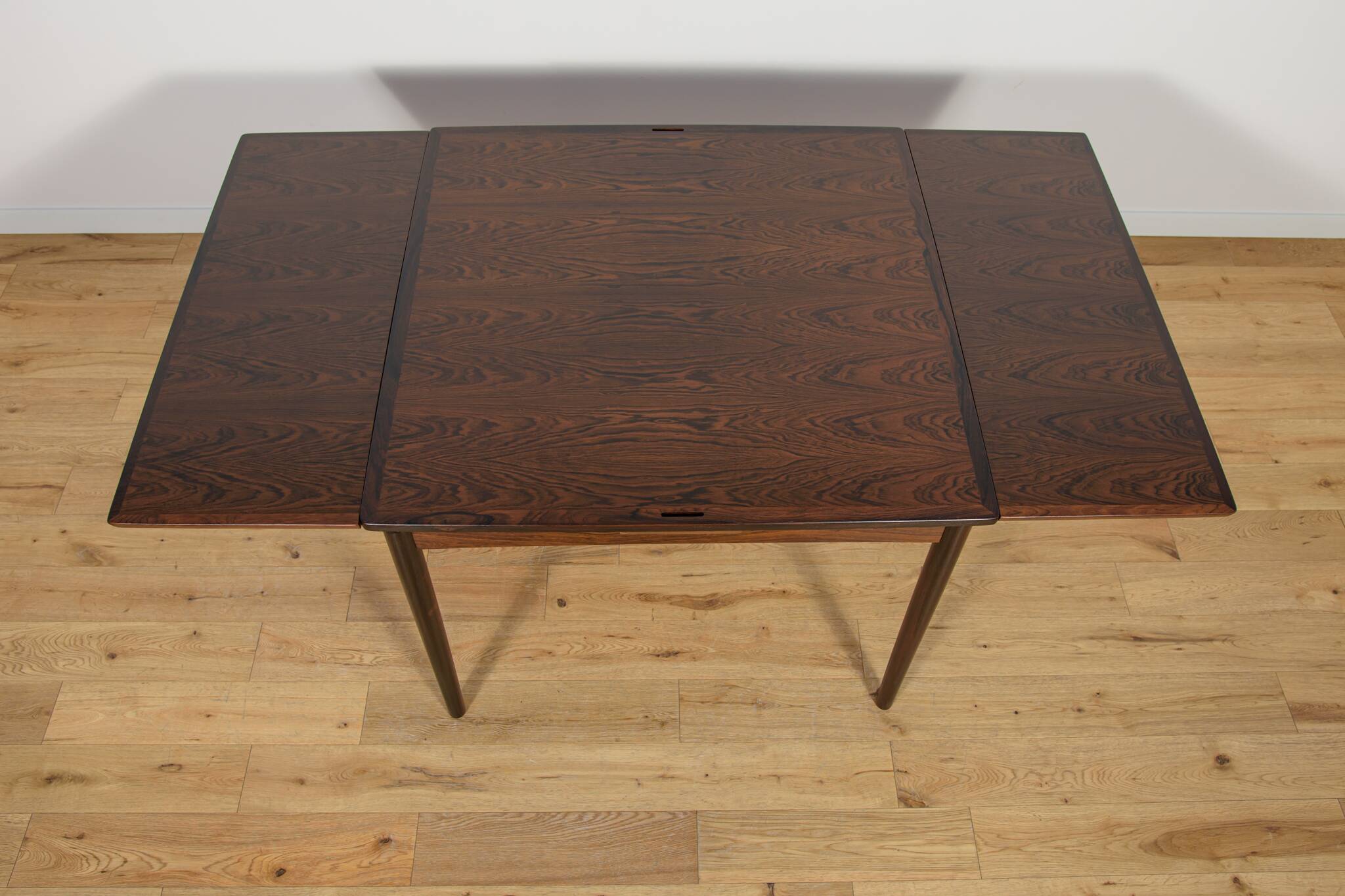 Mid-Century Danish Extendable Rosewood Dining Table, Denmark, 1960s