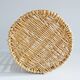 big rattan wastebasket, wicker basket, bamboo basket