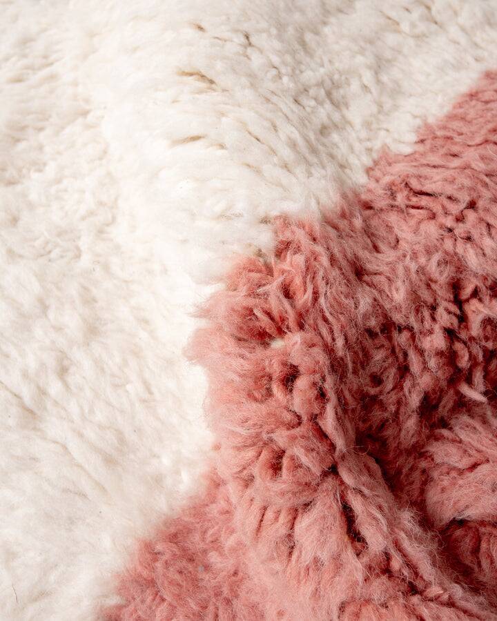 Colorful Azilal rug woven in natural wool size 250cm×150cm