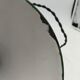 Suspension cone enamelled sheet metal