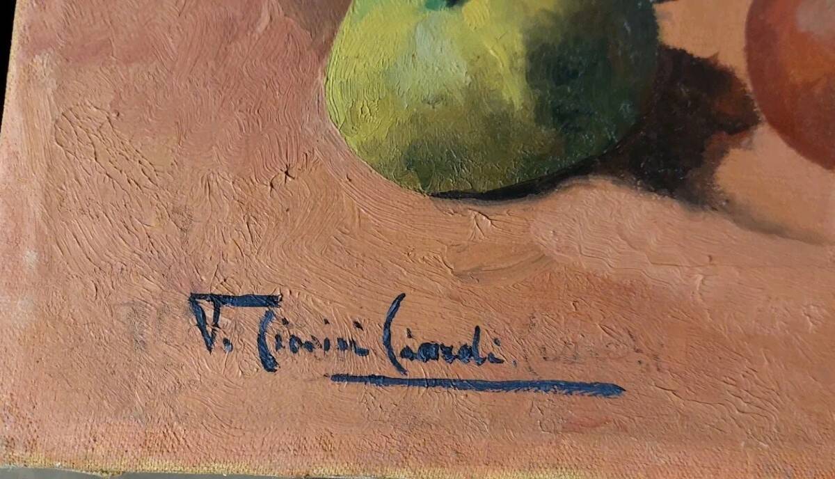 Oil painting by Emma Cionini Ciardi Venice 1879-1933