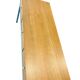 Console/table d'appoint vintage en bois avec structure en métal