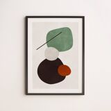 2 abstract art prints. A2 (42x59.4cm).