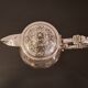 Gallia Christofle crystal and silver-plated metal jug