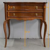 Dresser "Perruquière" in merisier, Louis XV style, early 20th